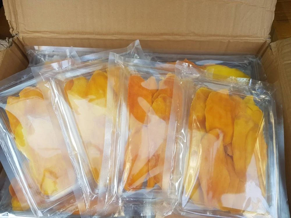Soft Dried Mango of Thailand Slices Shape