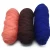 Import soft feeling super chunky blanket yarn merino wool roving for felting from China