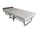 Soft foldable bed headboard folding bed