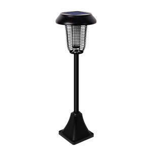 Solar LED Home Bug Zapper UV Insect Trap Mosquito Killer Lamp for Garden Yard