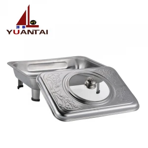 Southeast Asia hot style buffet food warmer chafing dish Stainless steel chafing dish