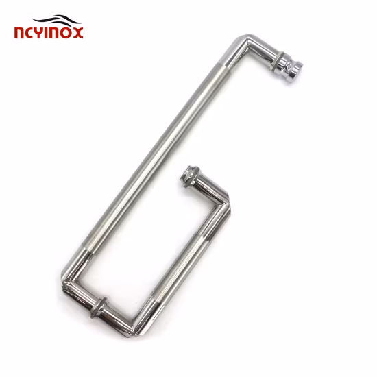 Hot Sell Round Stainless Steel Door Handle Sliding Glass Bathroom Handle
