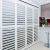Import special size real wooden plantation shutters octagon window shutters from China