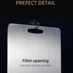 SS Metal 304 reusable stainless steel Food Grade Kitchen Durable Chopping Block