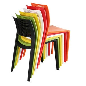 stackable wholesale bright colored chairs cheap plastic chair for sale