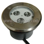 Stainless steel 3pcs 1w rgb IP68 led underwater swimming pool light