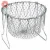 Import Stainless Steel Folding Fry Chef Basket Strainer Net Kitchen Colander Cooking Tools from China