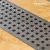 Stainless Steel Rectangular Smart Shower Linear Floor Drain