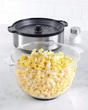 Stainless Steel Stir-Pop 6-Quart Popcorn Maker