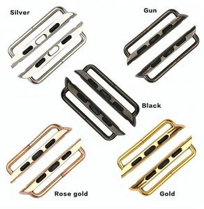 Stainless Steel Watch Band Adapter connector For Apple Watch Accessories