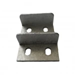 Stamping Alu Plating Sheet Transformer Body Door Lock parts laser cutting with bending parts