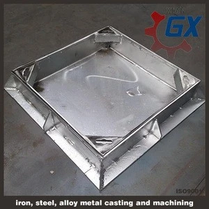 standard lockable stainless steel manhole cover size