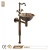 Import Standing Single Handle Bath Shower Faucet Floor Mounted Brass Bathtub Faucet from China