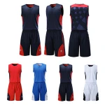 Stars Pattern  Digital Printing Breathable Basketball Wear