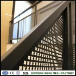 steel fence post base plate stainless steel shim plate perforated copper sheet