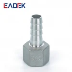 Stock Thread Casting Pipe Fitting Connector Stainless Steel Hose Nipple Female Union