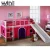 Import Strong Metal Twin Loft Kid Bed Furniture Children Bunk Bed with Slide from China