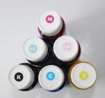 Sublimation Printining ink color Black Cyan Magenta Yellow Light Cyan Light Magenta 6x100ml Ink