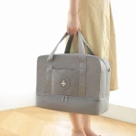 suitcase foldable travel tote bag luggage duffel bag travel bag with shoes