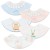 Import Summer new cotton gauze Jacquard lace  baby bibs from China