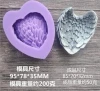 Super quality 3D angel wing bird big 9x9x4 cm Silicone couple baby mold mould cake tools baking decorating fondant tool