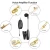 Import Superadd Wireless Dual Instrument Clip on Microphone, Great for Saxophones, Trumpets, Clarinet, Horns from China