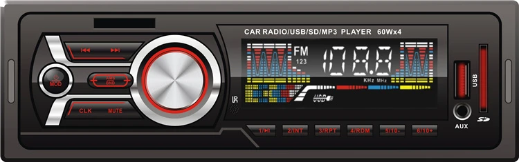 Superior Quality 1 Din Car Radio Stereo Player MP3 Player Radio Stereo Audio