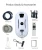 Import Support private logo printing 2024 Wholesale Automatic Electric Robot Vacuum for Household Window and Glass Cleaning from China