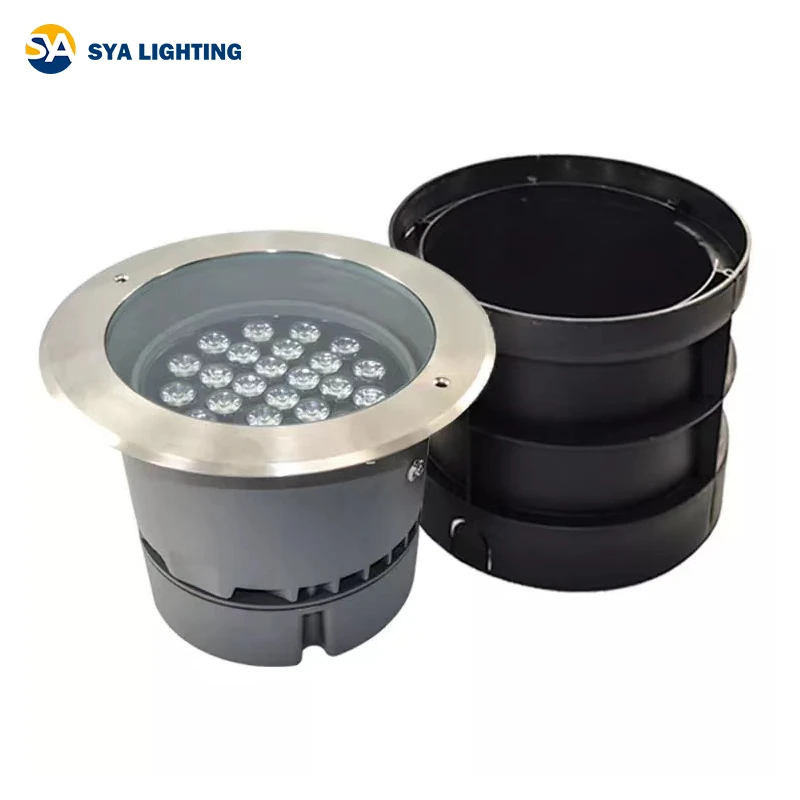 SYA-304 IP67 waterproof outdoor slant Buried lighting 9w 18w 24w 36w underground Oblique lamp
