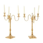 Table centerpiece Unique European Designer Candle Holder  Wedding Decoration Luxury Candles holders 5 Arms Antique Candelabras