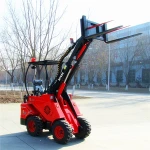 Taian small wheel loader 4WD wheel drive mini loader DY620 for sale