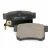 Import TATK auto car front disc brake pads ceramic genuine For HONDA CR-V 2012 , premium no noise performance brake pad OEM D5056 from China