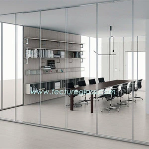 Tecture Single Glazed glass partition office partition