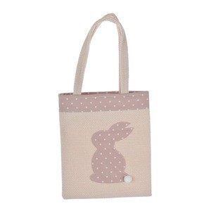The most popular products easter favors bags containers bunny pattern fabric holiday bag with handle