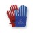 Import Therma-Grip Pocket Oven Mitt - all cotton construction with hang-up loop, quilted back and comes with your logo from USA