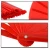 Import Thick mercery smooth elegent environmental protection with rivet fixed sturdy and durable Red Chinese Kungfu fan from China