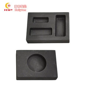 Three Graphite Crucible Melting Metal Tool Bar Molds Melting Graphite New Arrival