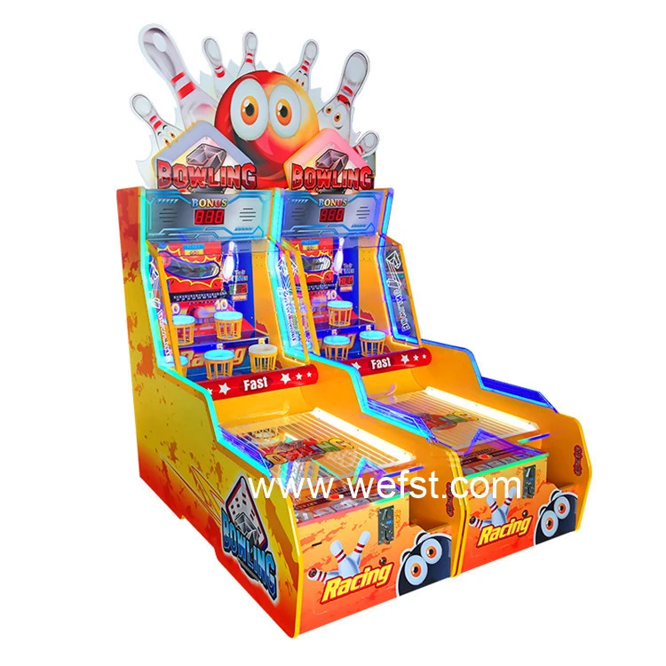 Threeplus coin operated bowling ball drilling cricket machine low cost for sale