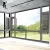 Import Tilt and turn windproof aluminium window horizontal tempered glass casement windows from China