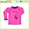 Top brand hottest fully UV protection long sleeve rashguards beach T Shirt custom logo