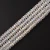 Import Top Quality 4X6mm Clear AB K9 Crystal Glass Faceted Rondelle Gemstone Loose Beads For Jewelry Making from China