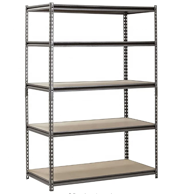 Top quality black  household goods storage rack/shelves warehouse rack
