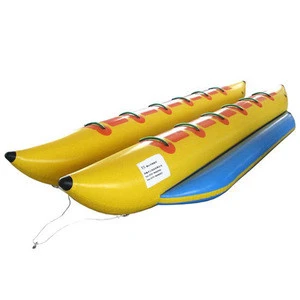TOP quality CE Certificate inflatable water sports game,inflatable floating boat,inflatable banana boat for sale