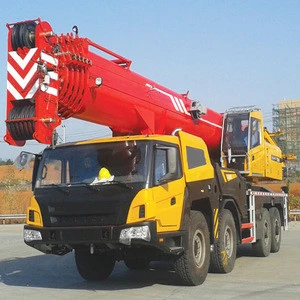 Top quality good price 25 50 100 ton hydraulic boom truck mobile crane with one year warranty