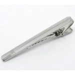 Top quality silver men tie pin popular bow tie bar