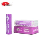 Top rated IMREN 18650 lithium vape battery 3.7v 2500MAH 40A in stock