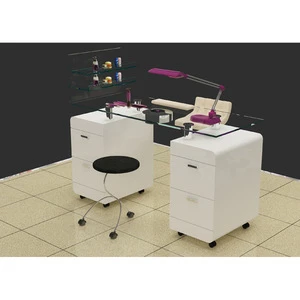 Top selling product Nail bar Kiosk furniture manicure table