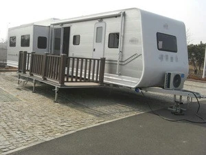 Trailer Camper Van 2-Bedroom 1-Living room 1-Bathroom 1-Kitchen with Veranda