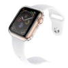 TransparencyUltra Thin Cover For Apple Watch Series 4 5 case 44mm 40mm Full Cover Screen Protector For iWatch Series 3 2