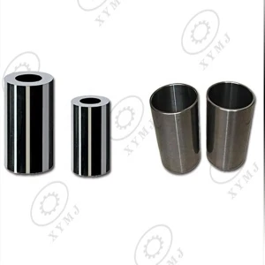 Tungsten carbide sleeves and bushings for bearing
